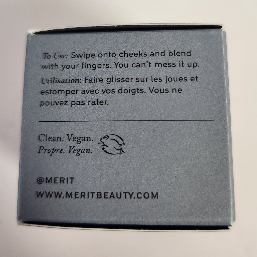 Merit Flush Balm Archival Cheek Color 0.31 oz New In Box - Picture 6 of 8
